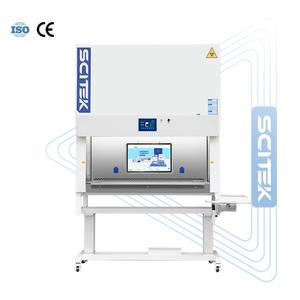 Cabina de muestreo o pesaje SCITEK, volumen de aire de suministro de 2600m3/h, velocidad del aire de 0.38-0.58m/s, panel de control táctil LCD para laboratorio - Product Image 2