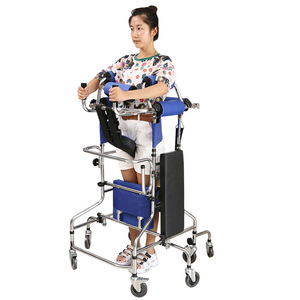 Andador con Marco de Soporte Shuoxin, Aleación de Aluminio, 8 Ruedas, Altura Ajustable, para Asistencia en Entrenamiento de Rehabilitación - Product Image 3