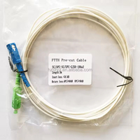 Kabel Patch serat optik FTTH FTTB FTTX SC/APC-SC/APC Simplex, kabel Patch sc Upc