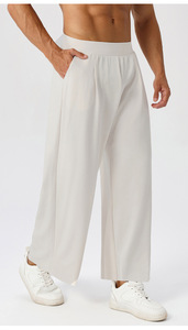 <span class=keywords><strong>Pantaloni</strong></span> Personalizzati <span class=keywords><strong>con</strong></span> <span class=keywords><strong>Elastico</strong></span> in Vita per Uomo e <span class=keywords><strong>Donna</strong></span>, <span class=keywords><strong>Pantaloni</strong></span> da Palestra, <span class=keywords><strong>Pantaloni</strong></span> Larghi da Allenamento e Relax - Product Image 5