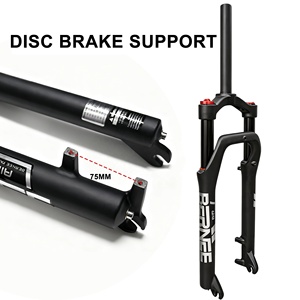 Bernee Air Front Suspension Fat 26 Inch Aluminium Alloy Luchtvork 130mm Veerweg Schokdemper 4.0 Fat Tire Vork Fietsaccessoires - Product Image 5