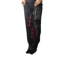 Nouvelles bottes de récupération sportives à compression d'air 2026, 5 chambres, avec lumières rouges