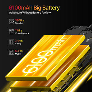 FP1 PRO téléphone portable industriel 6100mAh 6.35 pouces Portable NFC étanche IP68 Durable <span class=keywords><strong>QR</strong></span> <span class=keywords><strong>Code</strong></span> 8 cœurs PDA - Product Image 2