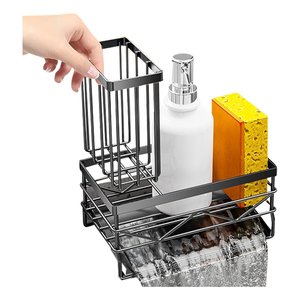 Nuovo prodotto lavello in acciaio inox organizzatore porta spugna lavello cucina auto <span class=keywords><strong>scarico</strong></span> - Product Image 5