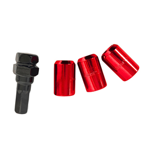 Tuercas de Rueda Cromadas con Diseño de <span class=keywords><strong>Bellota</strong></span> - Rosca M12x1.5, Asiento Cónico, Tamaño Estándar, Juego de 20 Piezas para la Mayoría de Autos, SUV y Camionetas - Product Image 1