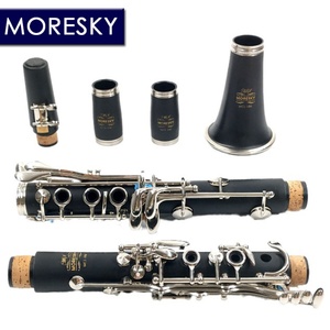 Clarinete MORESKY de 17/18 llaves en Sib natural, cuerpo de caucho duro/baquelita ABS, modelo MCL-186 - Product Image 4