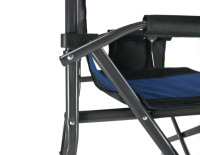 Chaise de camping pliante robuste et portable pour l'extérieur, la pêche, le jardin et la plage