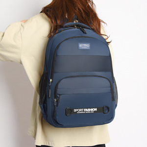 Mochila Nueva al por Mayor con Diseño Simple y Gran Capacidad para Estudiantes, Viajes Casuales, Negocios y Computadora - Product Image 4