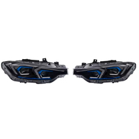 Ensemble de phares LED Plug-and-Play, feux de jour avant pour BMW Série 3 F30 F35 2013-2018 12V, pièces automobiles