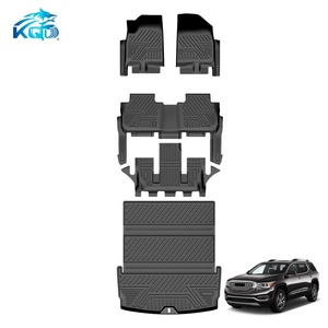 Alfombrillas de Coche de Material Impermeable TPE 5D de la Mejor Calidad y Fácil Instalación, Revestimientos para el Suelo del Coche, Alfombra para GMC ACADIA 2018 - Product Image 2