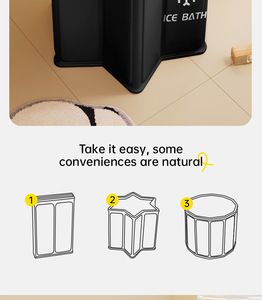 106Gal Portable Ice Bath Recovery Pod Cold Plunge for Adult <strong>Athletes</strong> with Wooden <strong>Boards</strong> - Product Image 4