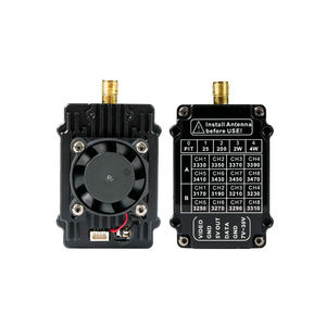 โมดูลเครื่องส่งสัญญาณวิดีโอ FPV <span class=keywords><strong>3</strong></span>.<span class=keywords><strong>3</strong></span> GHz <span class=keywords><strong>4</strong></span> W 3G3-4W02สัญญาณ AV กำลังสูง16ช่องสำหรับกล้องโดรนโมดูลอิเล็กทรอนิกส์ - Product Image 6