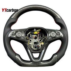 Ytcarbon พวงมาลัยคาร์บอนไฟเบอร์แท้อุปกรณ์ตกแต่งภายในรถยนต์สำหรับ Combo E mokka E GS Si ปรับเปลี่ยนสไตล์การแข่งรถ - Product Image 6