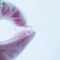Nouvelle conception, embouts de filtre en spirale en verre à 7 trous, solides, violet, rose, bleu
