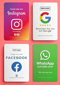 Tarjeta NFC Personalizada para Redes Sociales como <span class=keywords><strong>Facebook</strong></span> y TikTok, Tarjeta de Visita NFC, Tarjeta RFID, Tarjeta NFC para Reseñas de Google - Product Image 3