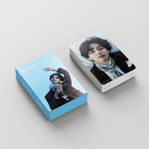 KPOP <span class=keywords><strong>Idol</strong></span> 55pcs/caja Bangtan Boys Me Myself V <span class=keywords><strong>Taehyung</strong></span> Photocard Lomo Card Photo Card - Product Image 3