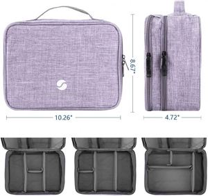 Sac de voyage pour appareils électroniques extra large, certifié BSCI, double couche, grande capacité, avec bandoulière - Product Image 4