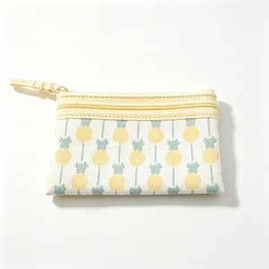 Customized Canvas coin <b>purse</b>, Zipper coin pouch, <b>Cute</b> small wallet for women, Mini card holder pouch - Product Image 3