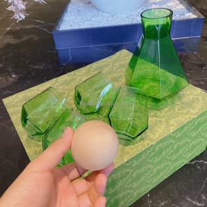 Decantador de Vino de Vidrio al por Mayor con Diseño de Cascada, Lujosa Jarra de Almacenamiento de Vino para el Hogar, Ideal para Regalo - Product Image 2