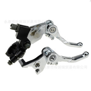 แฮนด์เบรกและคลัตช์พับได้สำหรับมอเตอร์ไซค์ Gao Sai ขนาด 22.2 มม. ทำจากอลูมิเนียมอัลลอย สำหรับรถออฟโรด ครุยเซอร์  ปรับปรุงและอัปเกรด - Product Image 1
