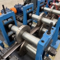 Ligne de production de profilés en C automatique NaiGu Cold Steel Cee, machine de fabrication de profilés en C en acier