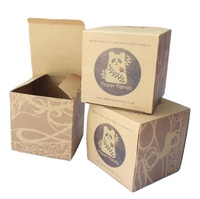Boîtes d'expédition personnalisées en papier kraft pour tasses à thé en verre de 16 oz
