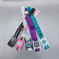 Bracelet NFC avec puce de paiement 424 DNA RFID pour paiement sans argent liquide et anti-contrefaçon lors de festivals de musique