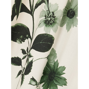 Quần Dài Mùa Hè 2022 Quần Ống Rộng Xếp Ly 100% Vải Lanh Mềm Mại Tự Nhiên Dáng Rộng Thanh Lịch Tùy Chỉnh Cho Nữ Quần & Quần Nữ - Product Image 4