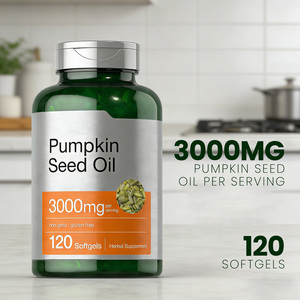 כמוסות רכות של שמן זרעי דלעת OEM, כמוסות צמחיות, כמוסות רכות, אנרגיה שופעת, 3000 מיליגרם, כמוסות רכות של שמן זרעי דלעת - Product Image 4