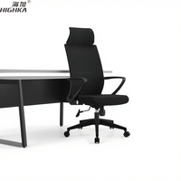 Haute qualité bas prix haut noir moderne pleine maille bureau meilleure chaise de bureau ergonomique