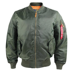 2025 chaqueta <span class=keywords><strong>de</strong></span> bombardero <span class=keywords><strong>de</strong></span> piloto <span class=keywords><strong>para</strong></span> hombres abrigo <span class=keywords><strong>de</strong></span> lona fina soporte sólido Otoño Invierno a prueba <span class=keywords><strong>de</strong></span> viento <span class=keywords><strong>traje</strong></span> <span class=keywords><strong>de</strong></span> béisbol Casual - Product Image 1