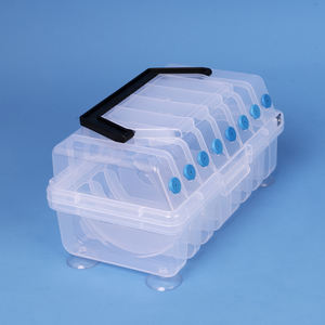 समुद्री नाव मछली पकड़ने के लिए बहुक्रियाशील डबल पक्षीय जलरोधक प्लास्टिक हार्ड स्टोरेज केस - Product Image 2