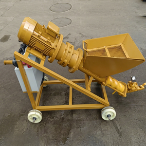 <b>Small</b> High-Rise Interior Exterior Wall Decoration Mortar Conveying Spray <b>Pump</b> 25L/min Capacity High Efficiency 20m Horizontal - Product Image 2