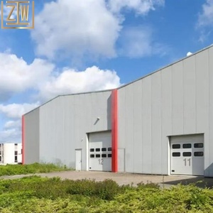 Dự án kết cấu thép kim loại khung thép xây dựng nhà kho kết cấu đúc sẵn chi phí thấp - Product Image 5