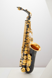 Strumento per sassofono lacca nera con bocchino lucido intagliato a mano con <span class=keywords><strong>tutti</strong></span> gli accessori <span class=keywords><strong>Sax</strong></span> Alto in Eb - Product Image 4
