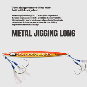 เหยื่อจิ๊กโลหะเรืองแสง OEM ใหม่ น้ำหนัก 100 กรัม 150 กรัม 200 กรัม 250 กรัม 300 กรัม จมเร็ว สำหรับตกปลาทะเล - Product Image 5