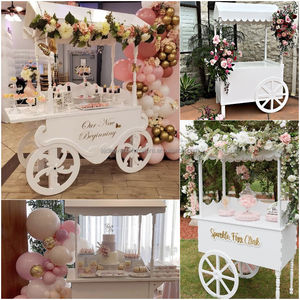 LEDA <span class=keywords><strong>Chariot</strong></span> à dessert de haute qualité pour décoration de fête <span class=keywords><strong>Chariot</strong></span> à snacks <span class=keywords><strong>Chariot</strong></span> de <span class=keywords><strong>bar</strong></span> à bonbons à vendre - Product Image 5