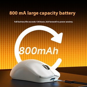 EWEADN X23pro paw3311 nhẹ 8K phản ứng nhanh RGB Macro lập trình không dây Chuột chơi game Ba chế độ eSports - Product Image 2