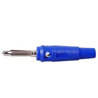 Diverses couleurs 4mm fiche banane connecteur broche 4mm haut-parleur prise mâle PVC matériel 1A courant