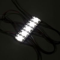 Module LED SMD2835 économique 0.5W DC12V/24V, rétro-éclairage à injection 1 LED pour lentille 160 ° pour panneau de signalisation