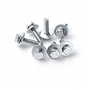 Conjunto de Pernos Hexagonales de Acero Inoxidable Confiables con Arandela Plana y Arandela de Resorte, Alta Resistencia a la Tracción - Product Image 2