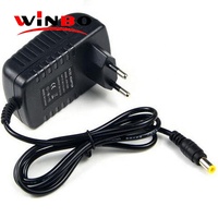 Livraison rapide Offre Spéciale Winbo Sortie Noir Couleur Plug Connexion Ac dc adaptateur 12v 0.8a 9.6W