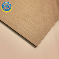 Revêtement mural en WPC à texture de tissu imperméable, effet carbone cristal, sans formaldéhyde, panneau décoratif intérieur en bois-plastique
