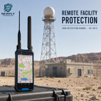 Détecteur de drones portable 900+ Détection FPV 100MHz-6GHz 2-3km Localisateur de pilote RID à identification à distance Anti-UAV