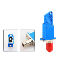 Adaptador de Red FTTMAX E2000 FC ST LC SC, Conector FTTH Simplex, Equipo de Fibra Óptica, Acoplador de Fibra Híbrido Hembra-Hembra