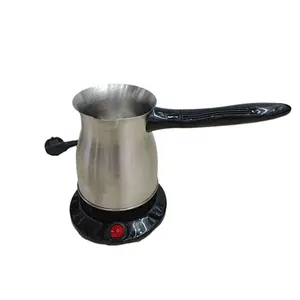 Mini elektrische türkische Kaffee maschine Töpfe warm halten türkische Perkolator Home Office Tee Milch Kaffee Kochtopf 500ml