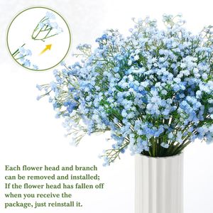 Janinka - Ramo de Gypsophila Artificial Realista y Duradero de 30 Piezas, 20.8 Pulgadas, Decoración Floral Artificial para Bodas y Fiestas - Product Image 3