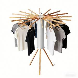 Séchoir à <span class=keywords><strong>linge</strong></span> <span class=keywords><strong>pliable</strong></span> et portable facile à assembler, adapté pour la lessive en intérieur, en extérieur, au bord de la piscine, en <span class=keywords><strong>camping</strong></span> - Product Image 1