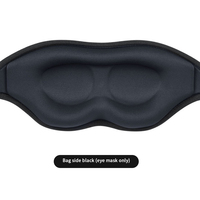 Masque de sommeil en soie 3D avec extensions de faux cils pour femmes et hommes Yoga Travel 100%