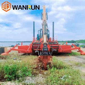 Venta directa de los fabricantes Excavadora sobre orugas de agua anfibia que trata con Marsh Suelo congelado Zona intermareal con calma - Product Image 5